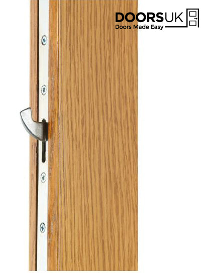 External Door Set - Brass - Left -  Outward - E113 L
