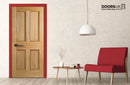 Oak Four Panel Unfinished - DUK1174 - (PP4POAK)