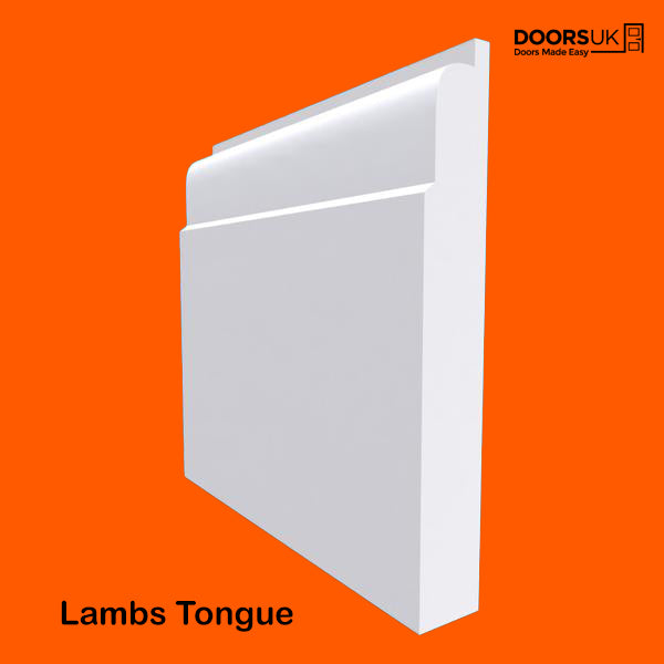 Lambs Tongue MDF Skirting Board