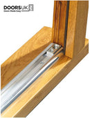 External Door Set - Brass - Left -  Outward - E113 L