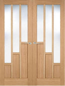 Coventry Oak Three Light Pair Pre Finished - DP119 - (PFOPRSCOVGL)