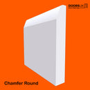 Chamfered Round MDF Skirting Board