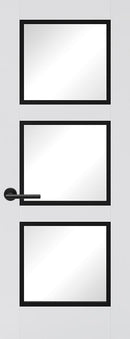 Black and White Luxemburg Glazed - DUK0023 - (LUXWHIBLA3LGL)