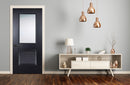 Black Arnhem Two Panel Glazed - DUK0025 - (ARNBLAGL)