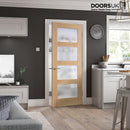 Shaker Four Panel Frosted Pre Finished - DUK1135 - (PFOSHAKERFG)