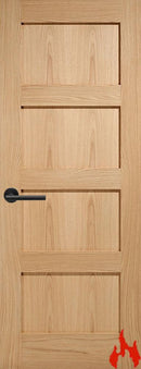 Shaker Four Panel Unfinished - DUK1137FD - (OSHAKER4PFC)