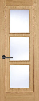 Oak Inlay One Panel Glazed - DUK1153 - (INLAYGL)