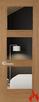 Madrid Oak Three Panel - DUK1073FD