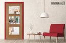 Madrid Oak Three Panel Glazed - DUK1073