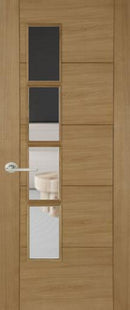 Deluxe Iseo Oak Four Light Offset - DUK1083