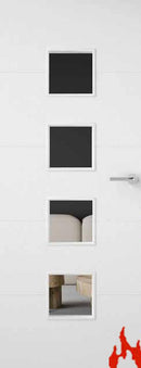 Horizontal Four Line Glazed - DUK4033FD