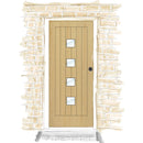 Door + Single Glazed Panel - Above - DUKBF5