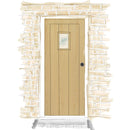 Door + Single Glazed Panels - Above & Right - DUKBF7