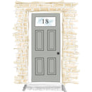 Door + Single Glazed Panels - Above & Left- DUKBF6