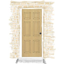 Door + Single Glazed Panels - Left & Right - DUKBF4