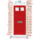 Door + Single Glazed Panels - Above & Right - DUKBF7