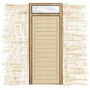 Door + Single Glazed Panel - Above - DUKBF5