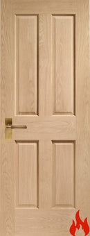 Victorian Four Panel Unfinished - DUK1188FD - (INTOVIC-FD)