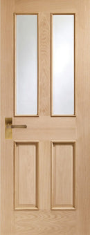 Malton Clear Glazed Raised Mouldings - DUK1187