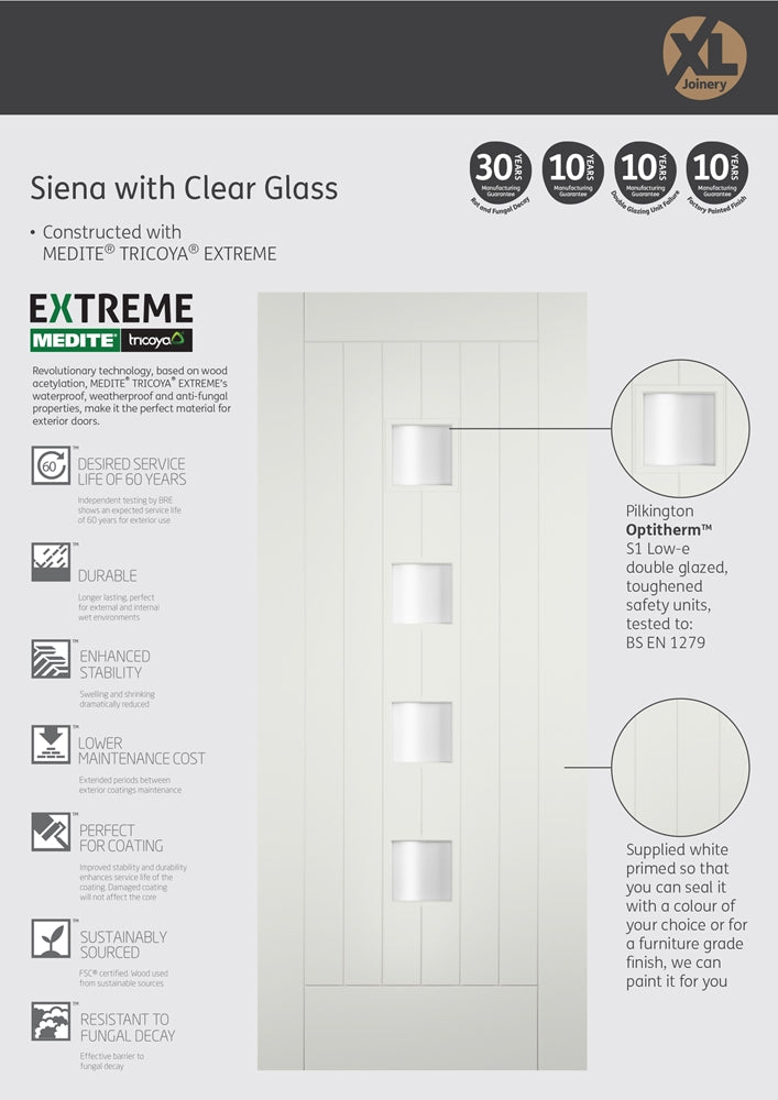 External Tricoya Sienna Obscure Glazed - E106