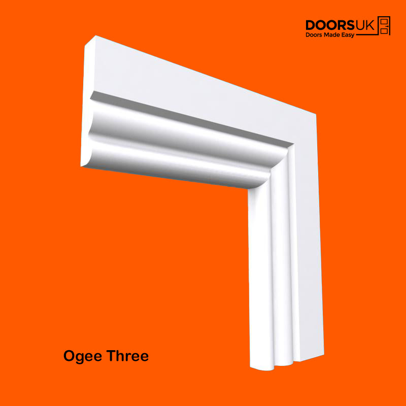 Ogee Three MDF Architrave