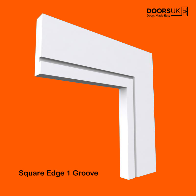 Square Edge Groove 1 MDF Architrave