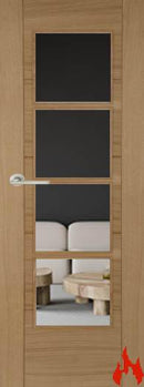 Deluxe Iseo Oak Four Light - DUK1082FD